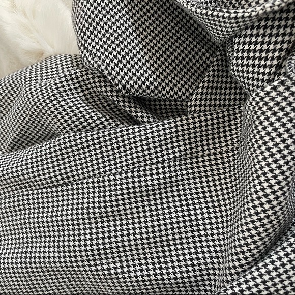 VTG Button Decor Houndstooth Skirt - Picture 14 of 14